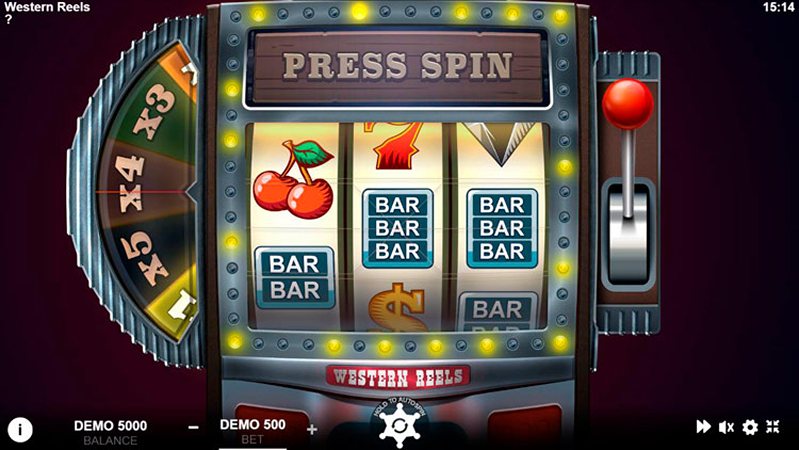 Дизайн слота Western Reels